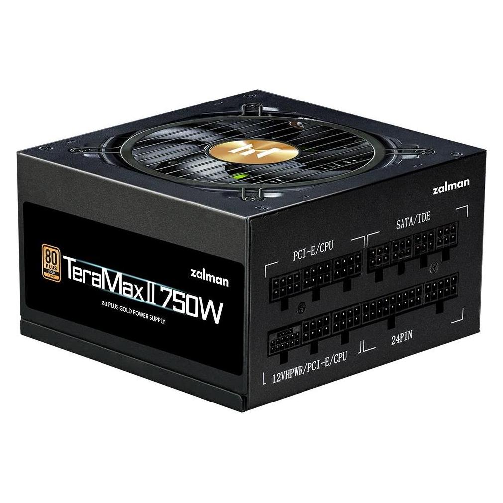 Zalman Alimentation Atx TeraMax TMX2 - 750W (Noir) (750 W), Pc Netzteil, Schwarz