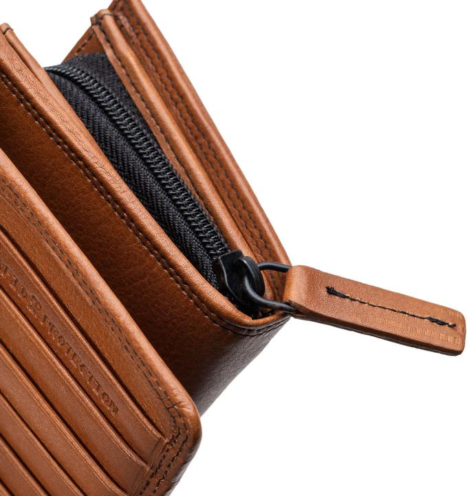 Actual product image Farmhood Memphis wallet RFID protection leather 19 cm