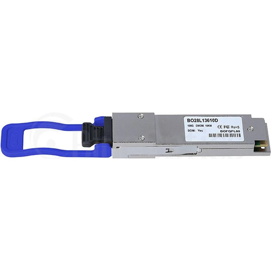 BlueOptics Palo Alto Networks PAN-T-Q28-100GBASE-LR4 kompatibler QSFP28 BO28L13610D, Transceiver, Silber