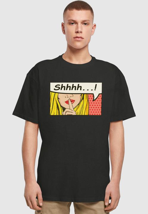 Produktbild Merchcode Silent Sign Comic Heavy Oversized Tee - 112863 (L)