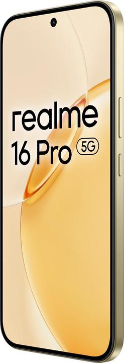 Produktbild realme 16 PRO 8+256GB DS 5G MASTER GOLD OEM (256 GB, Master Gold, 6.80", Dual SIM, 5G)