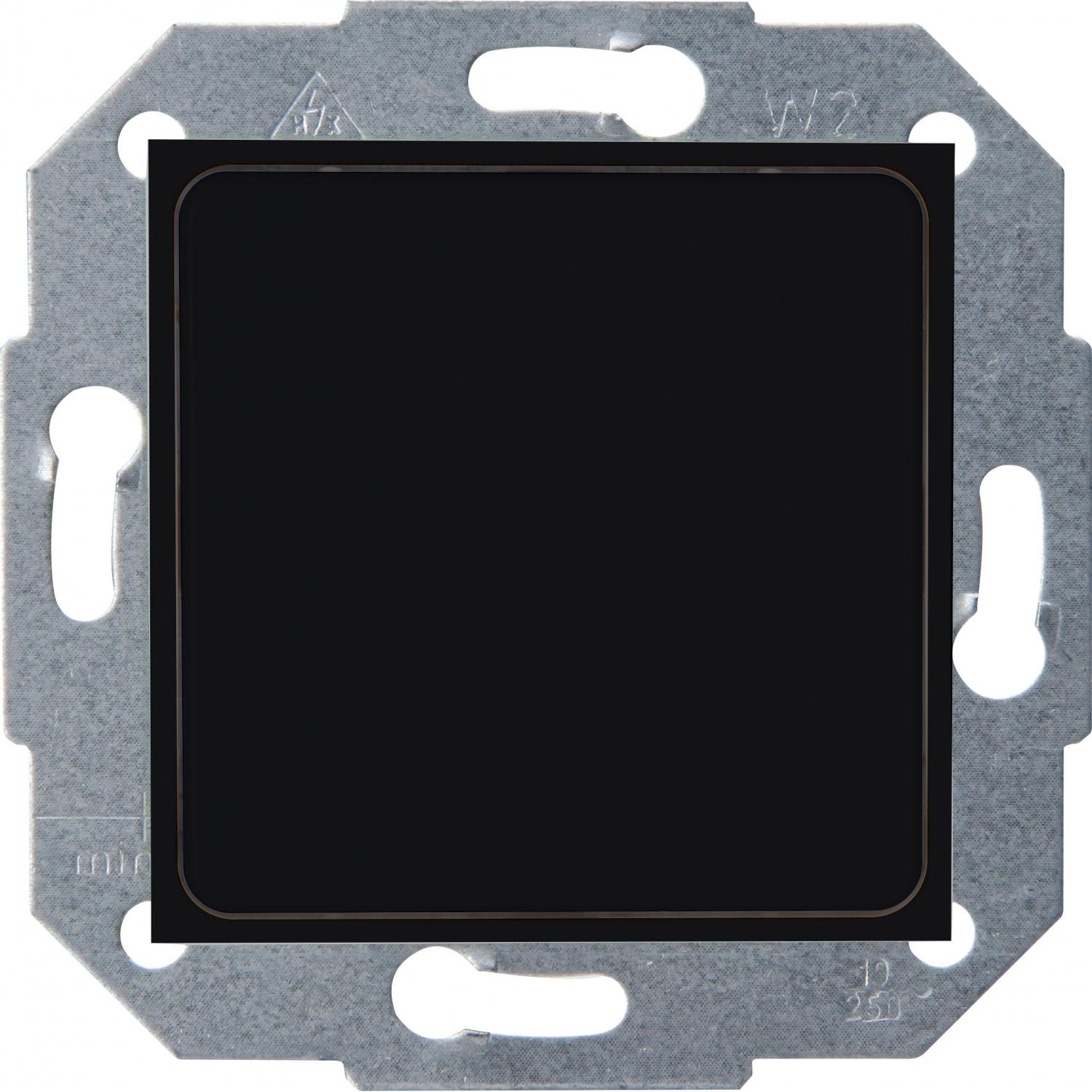 Kopp, Zubehör Schalterprogramm, HK07-Blindabdeckung Farbe 333650006 schwarz matt
