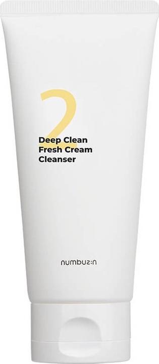 Numbuzin No.2 Deep Clean Fresh Cream Cleanser 120ml 4.05oz (Reinigungsmilch, 120 ml)