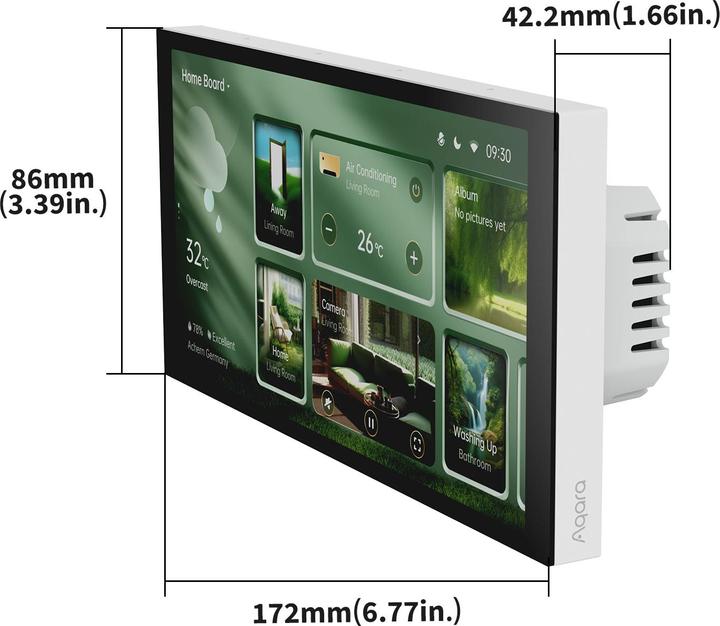 Image du produit Aqara Concentrateur Smart Panel S1 Plus UE