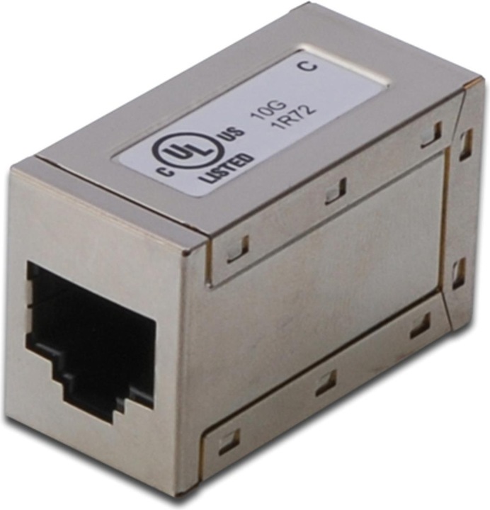 Actual product image Digitus CAT 6, modular couplers, shielded (Network coupling)