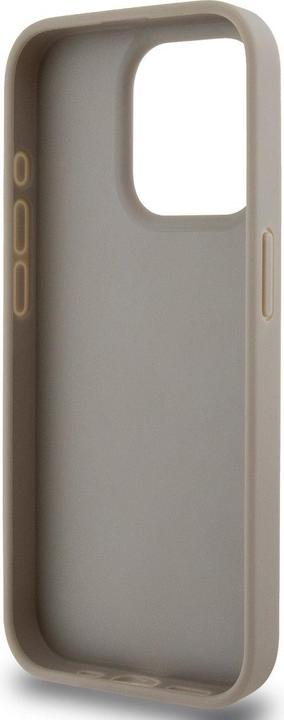 Image du produit DKNY PU Leather Checkered Pattern and Stripe Case for iPhone 13 Pro Max Beige (Apple iPhone 13 Pro Max)