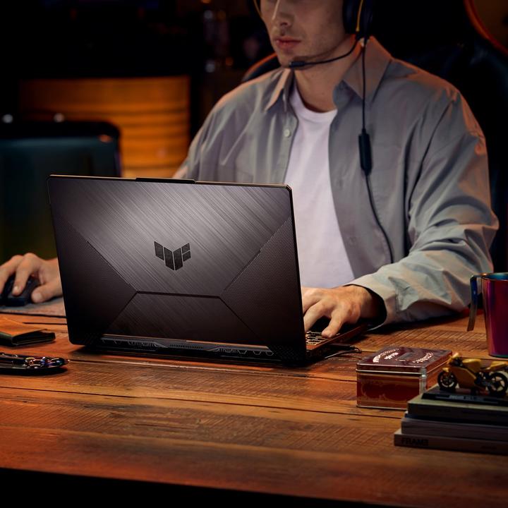 Actual product image ASUS FA506NCR-WH71 Ryzen 7 7435HS 15.6" FHD SSD512 BT BLKB Geforce RTX 3050 - 16 GB