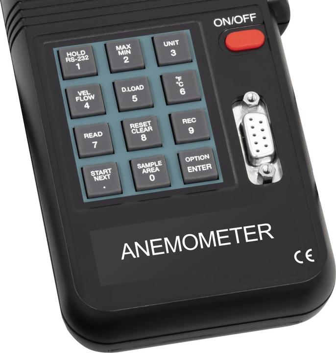Actual product image PCE Instruments Vane anemometer