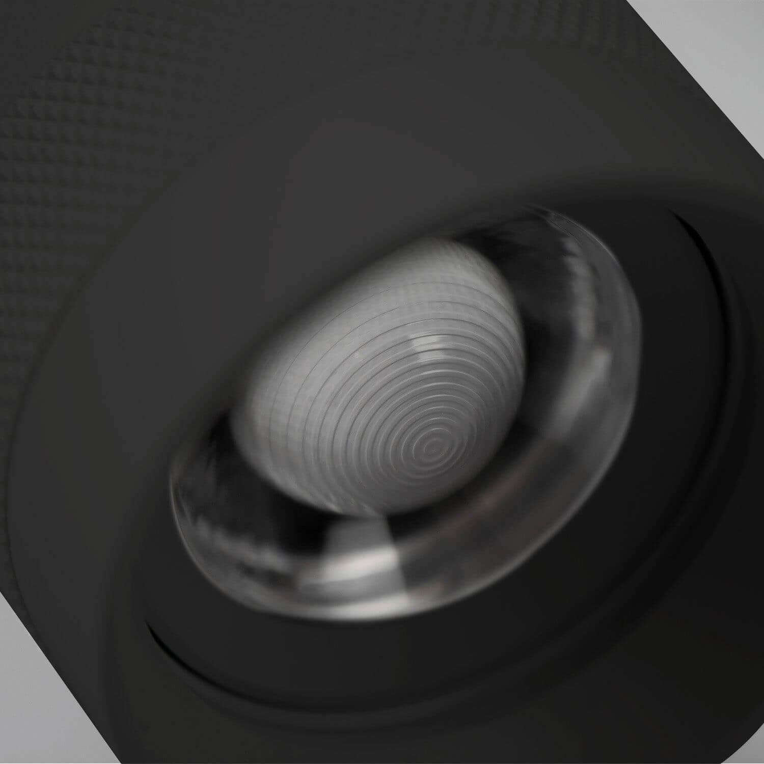 Thumbnail - Isoled, Zubehör Beleuchtung, 3-PH Schienen-Strahler fokussierbar, 8W, 20°-55°, schwarz matt, 3000K
