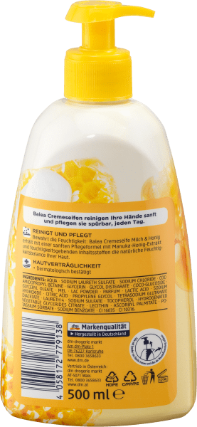 Immagine prodotto dm Balea Latte Miele (Sapone liquido, 500 ml)