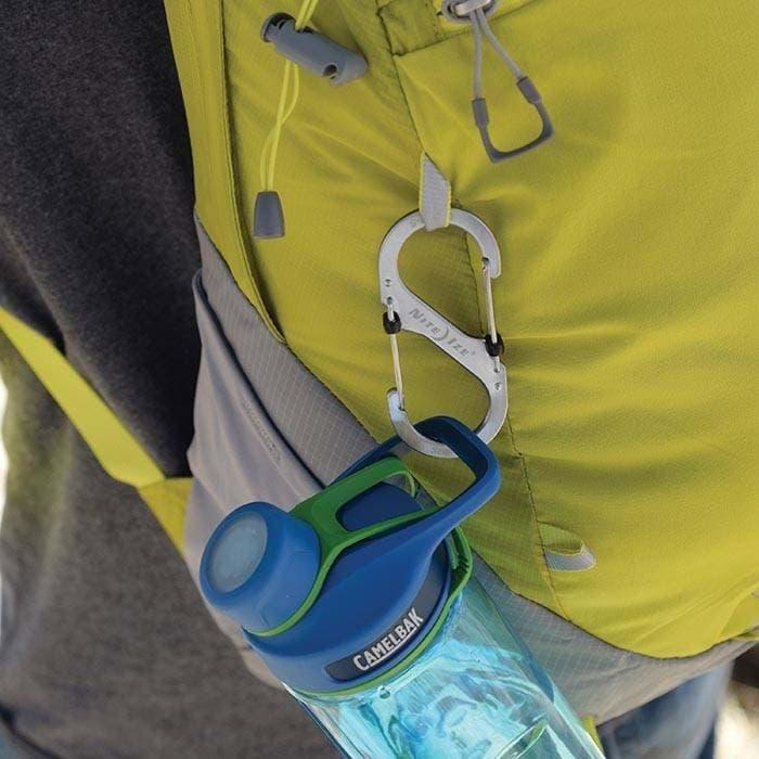 Produktbild Nite Ize Karabiner S-Biner SlideLock #4 Edelstahl Schwarz (LSB4-01-R3)