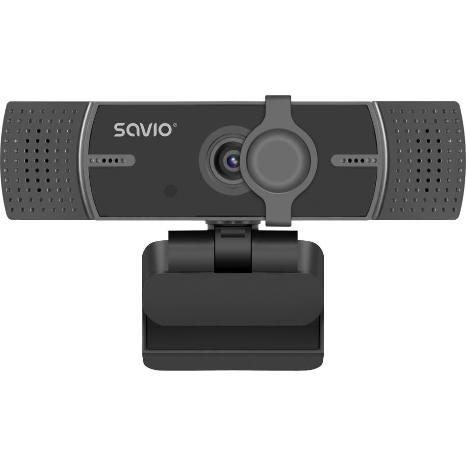 Savio CAK-05 Webcam 3 7 MP 2560 x 1440 Pixel USB Schwarz (3.70 Mpx), Webcam, Nero