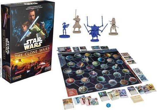 Produktbild Star Wars The Clone Wars (Pandemic System Game) (Englisch, 1 - 5 Spieler)