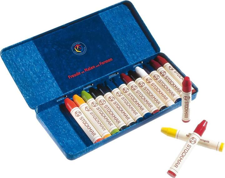 Actual product image Stockmar Wax crayon (16x)