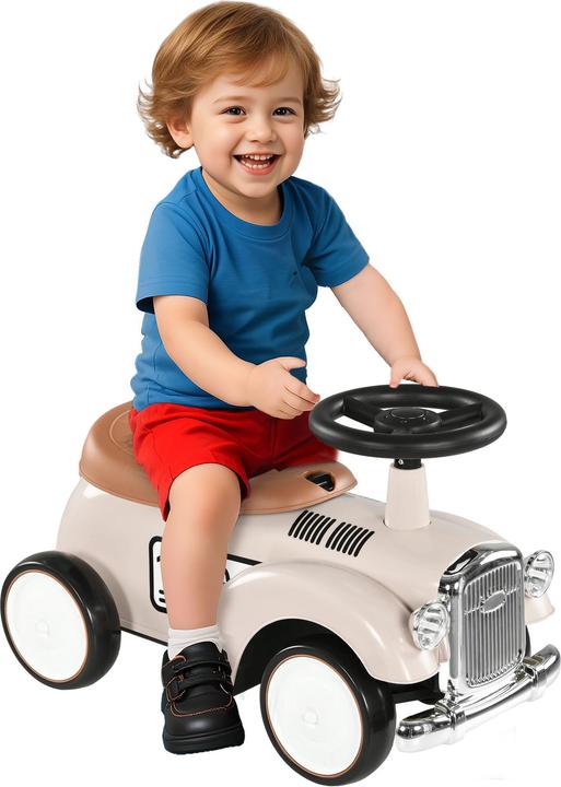 Actual product image Aiyaplay Slide car with storage space under the seat