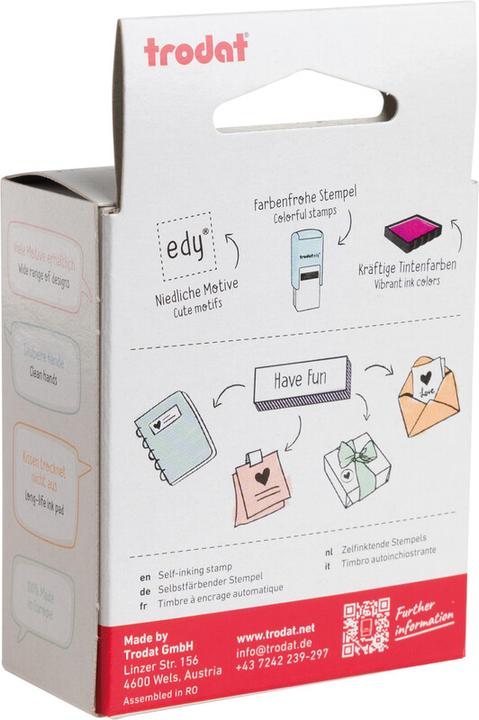 Produktbild Trodat Motivstempel Edy Fix Fee