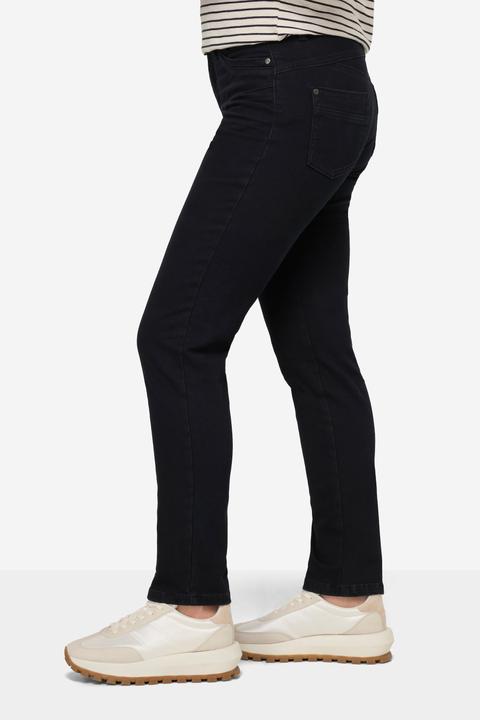 Produktbild Laurasøn Winter-Jeans, Straight Fit, 5-Pocket, mit recyceltem Polyester (44)