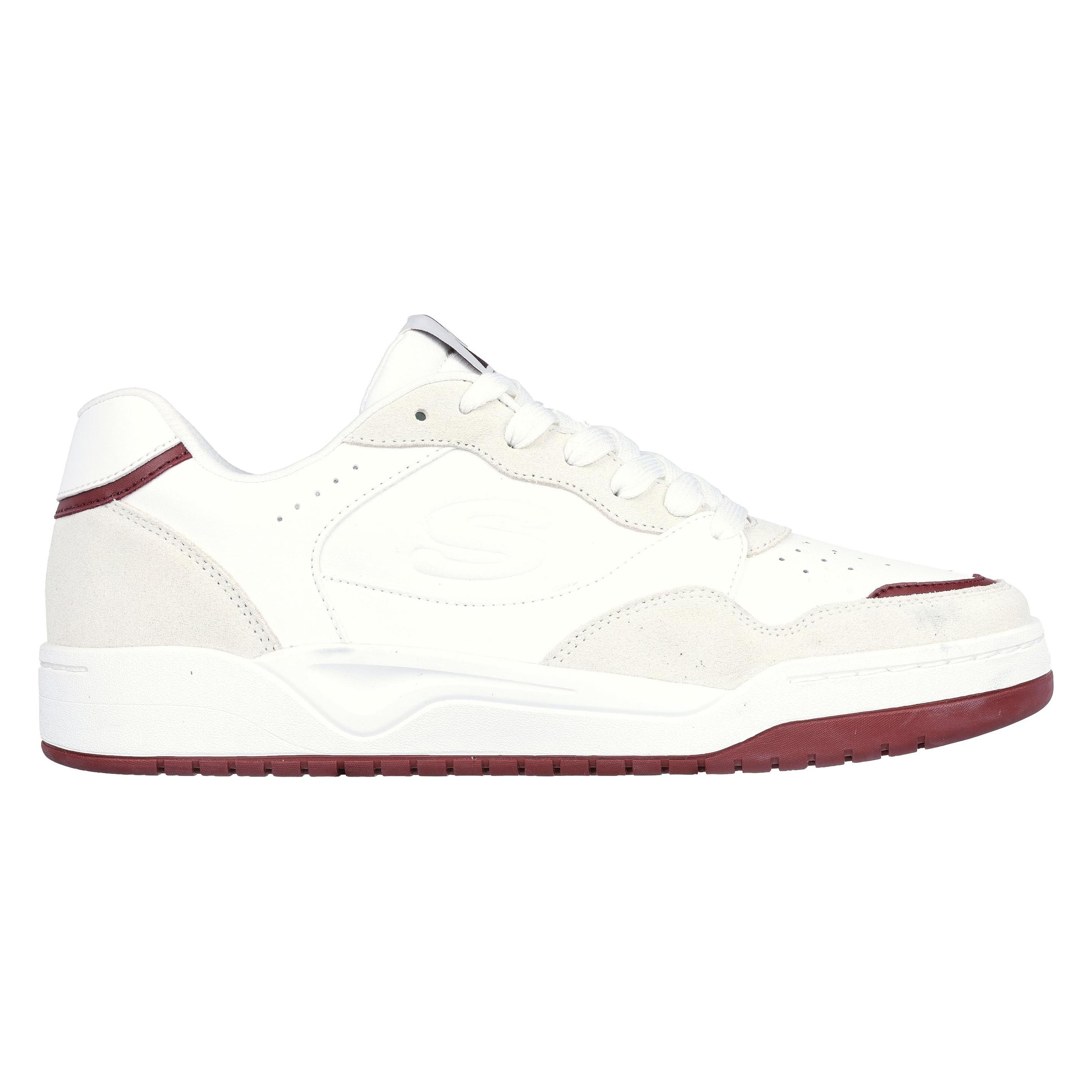 Skechers, Mannen, Sneakers, Koopa-Volley Lage Lifestyle 183241-Wbug - 44, Wit, (44)