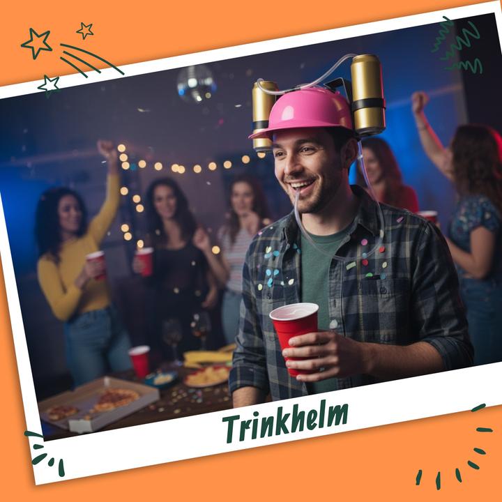 Produktbild Relaxdays Trinkhelm