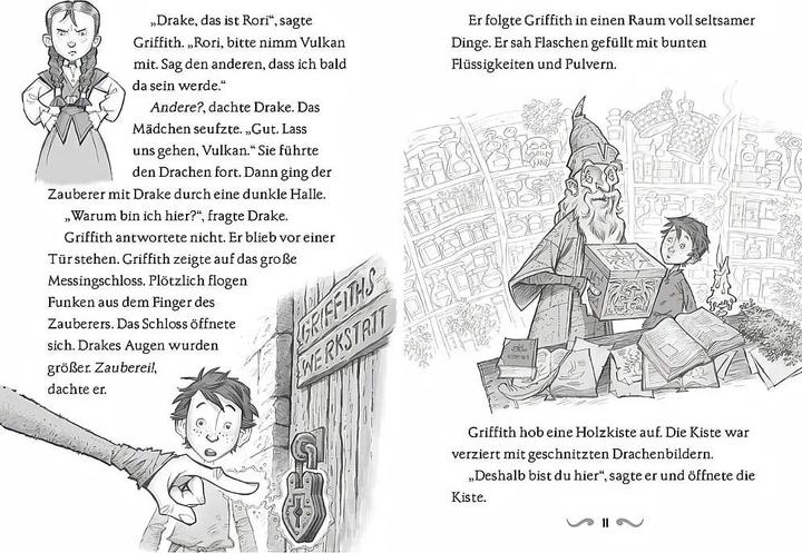 Produktbild Drachenmeister Band 1 - Kinderbücher ab 6-8 Jahre (Erstleser Mädchen Jungen) (Deutsch, Graham Howells, Tracey West, 2018)