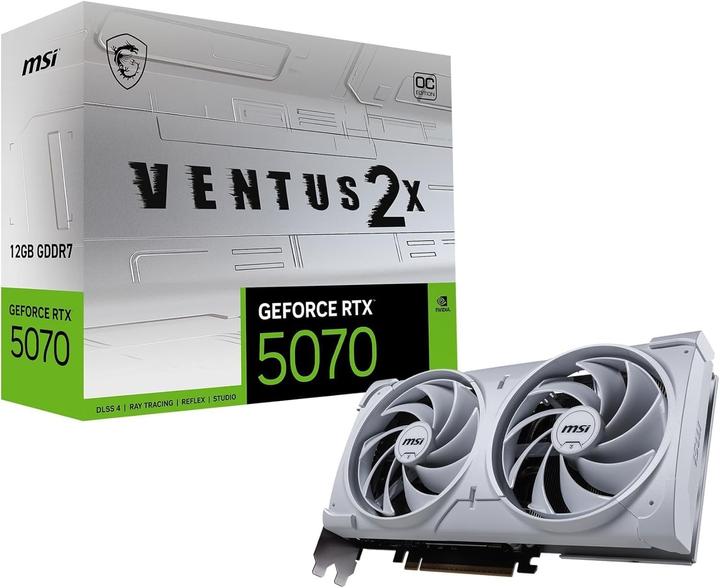 MSI GeForce RTX 5070 VENTUS 2X OC WHITE (12 GB)