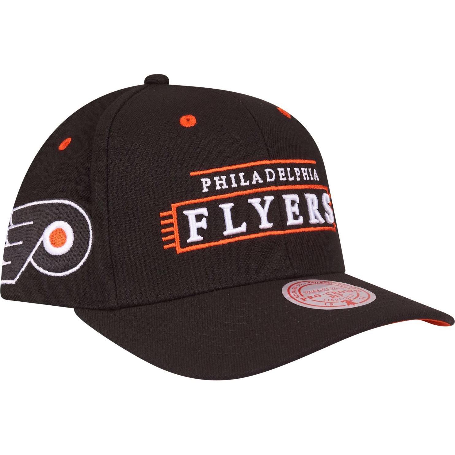 Mitchell & Ness, Herren, Cap, Lofi Pro Philadelphia Flyers, Schwarz, (One Size)