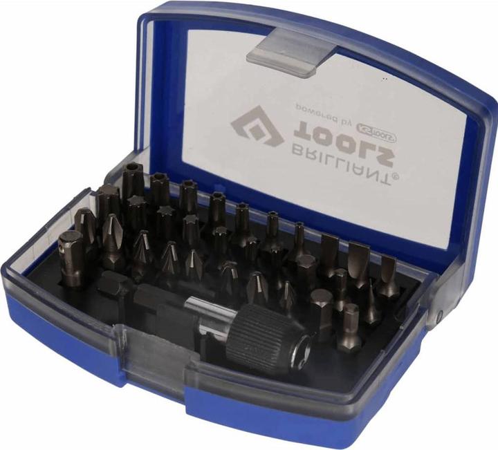 Actual product image Brilliant Tools Screwdriver bit set (6.3 mm)