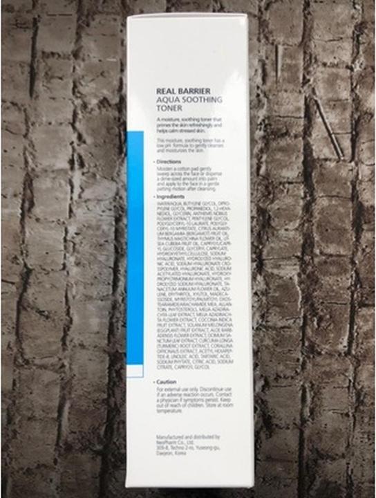 Actual product image Real Aqua Soothing Toner 190ml (190 ml)