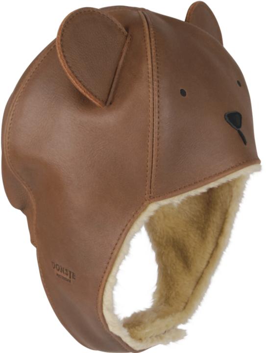 Image du produit Donsje Chapeau classique Kapi Bear - Cuir classique cognac (86)