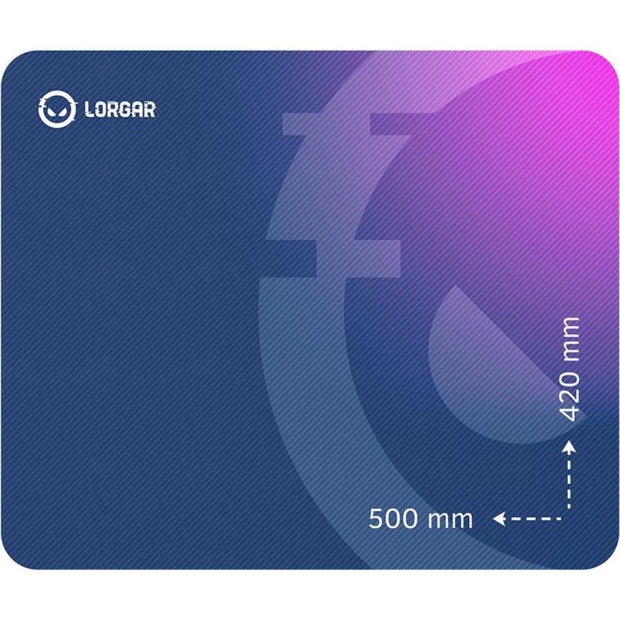 Lorgar Mauspad Main 135 500x420 (L), Mausmatte, Violett