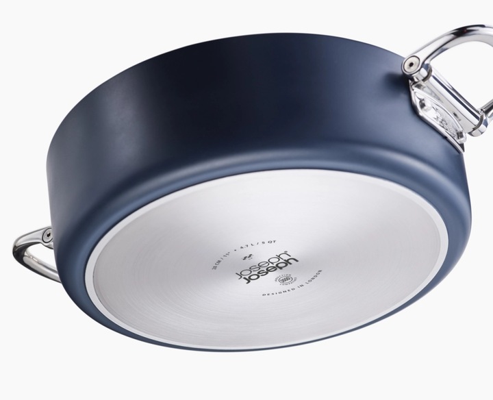 Immagine prodotto Joseph Joseph Set di cottura spaziale (28 cm, Set di pentole e padelle da cucina, Alluminio)