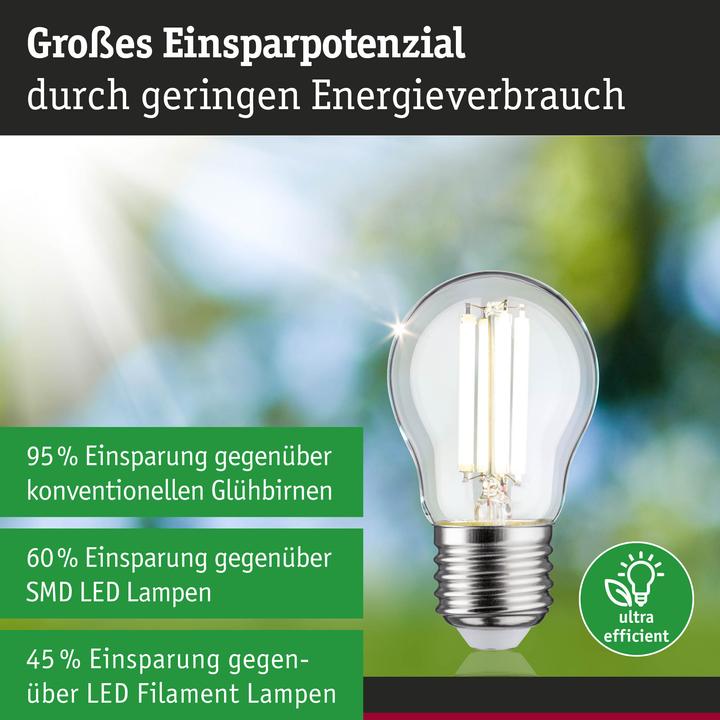 Produktbild Paulmann Tropfen Eco-Line (E27, 2.50 W, 525 lm, 1 x, A)