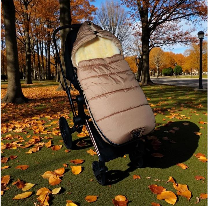Produktbild Kaiser Baby Kaiser Thermo Fusssack mit Lammfelleinlage Sheepy, sand