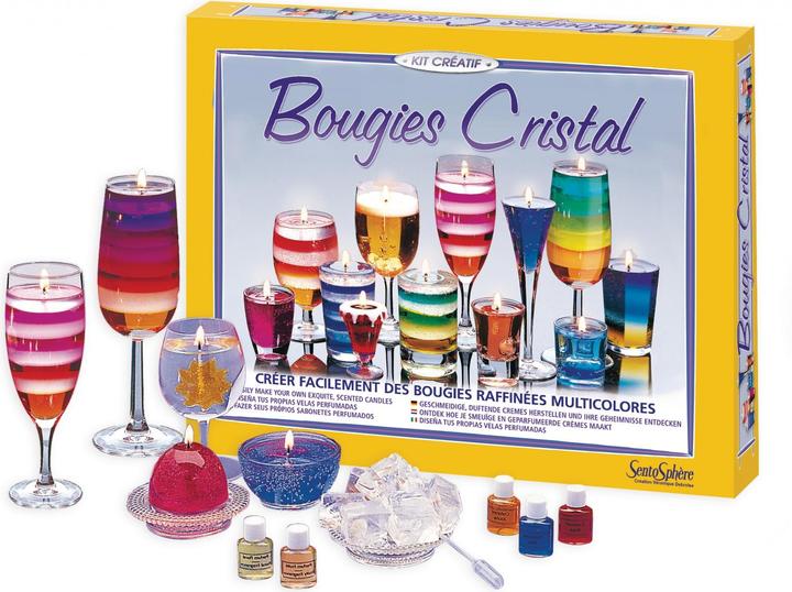 Actual product image Sentosphere Creative Kit Crystal Candles