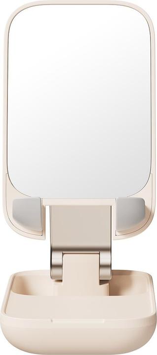 Actual product image Baseus Folding Phone Stand with mirror (baby pink)