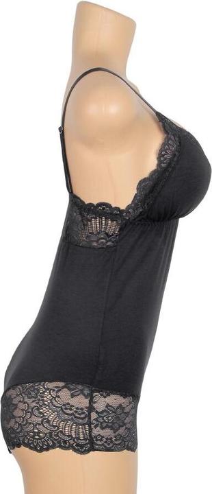 Actual product image Queen Lingerie Lace Sexy Teddy L/Xl (L, XL)