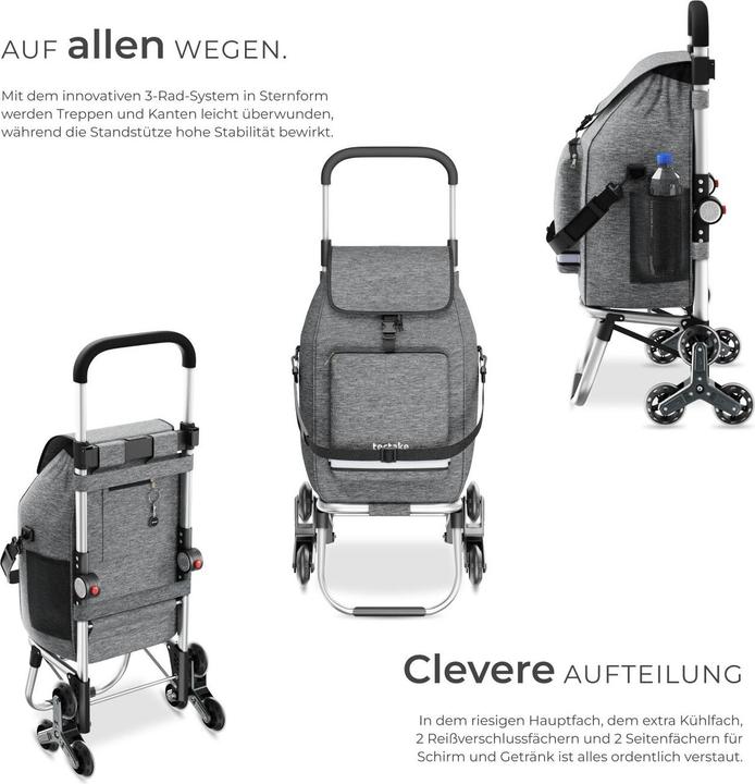 Produktbild tectake Shopper 3-in-1