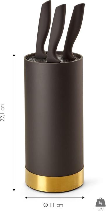 Produktbild Echtwerk 4-teiliges Messerblock-Set - Gold-Edition