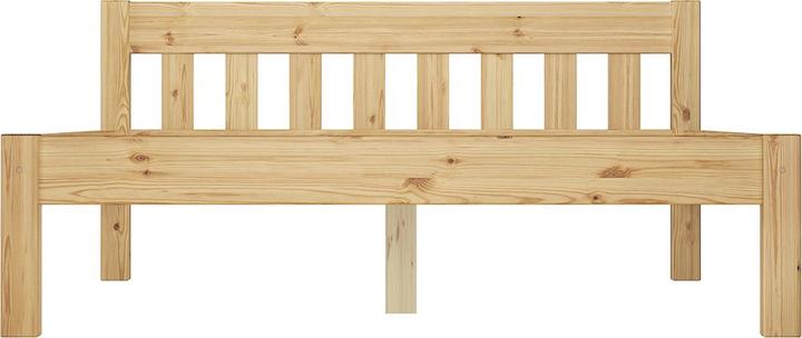 Produktbild Erst-Holz Einzelbett Bettrahmen 120x200 Futonbett Kieferbettgestell Massivholz natur Rollrost 60.38-12 (120 x 200 cm)