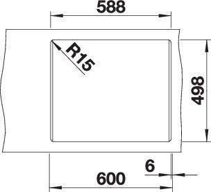 Produktbild Blanco Etagon 6 (Einbauspüle, 60 cm, 60 cm)