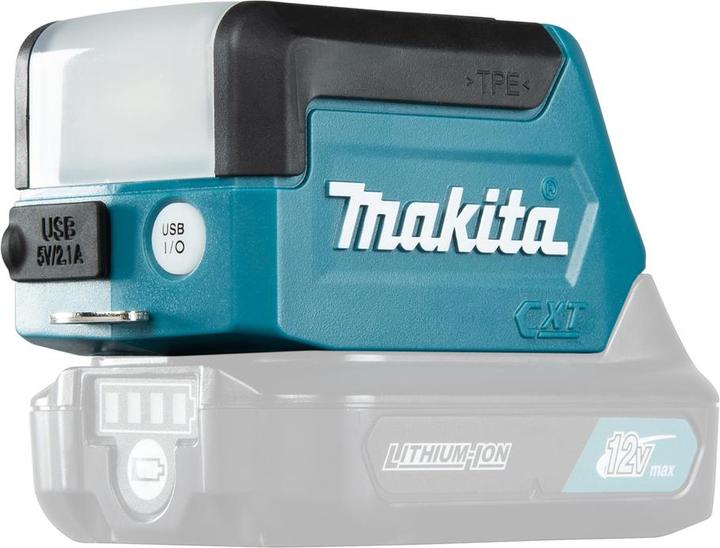 Produktbild Makita LED-Akku-Taschenlampe ML107 | 12 Volt, ohne Akku,ohne Ladegerät (200 lm)