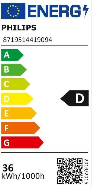 Energie-Label Philips LED-Tube (G5, 5600 lm, 1x)