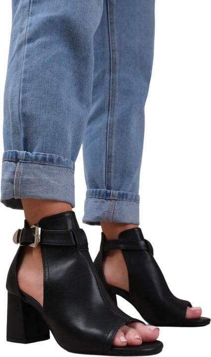 Actual product image Where's That From Womens/Ladies Lisa Open Toe Wide Block Heel Sandals (37)