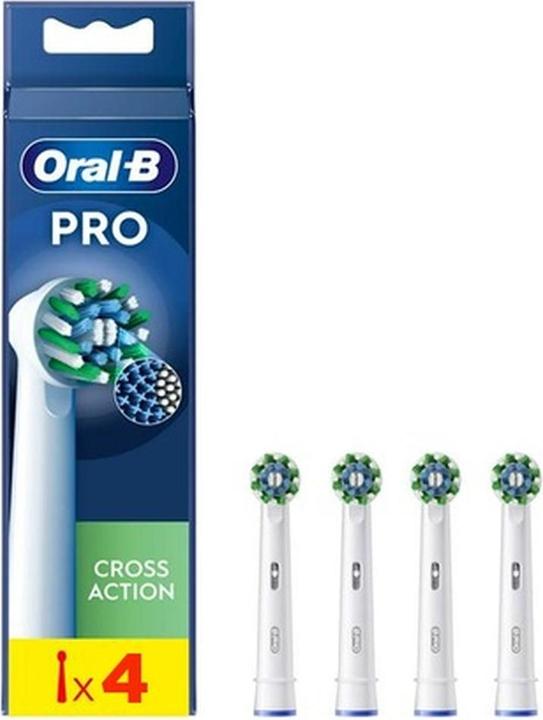 Oral-B Elektrische Zahnbürsten Ersatzköpfe (4 x)