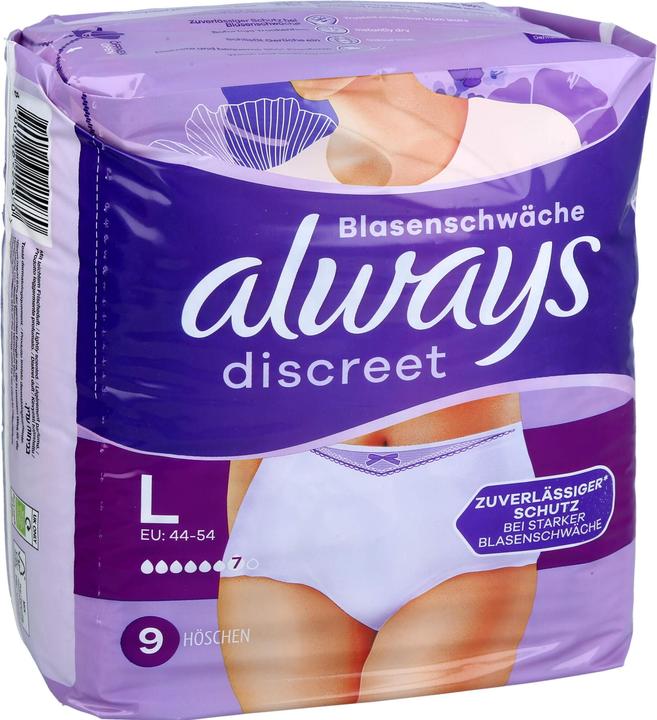 Produktbild Always Discreet (9 x, Large)