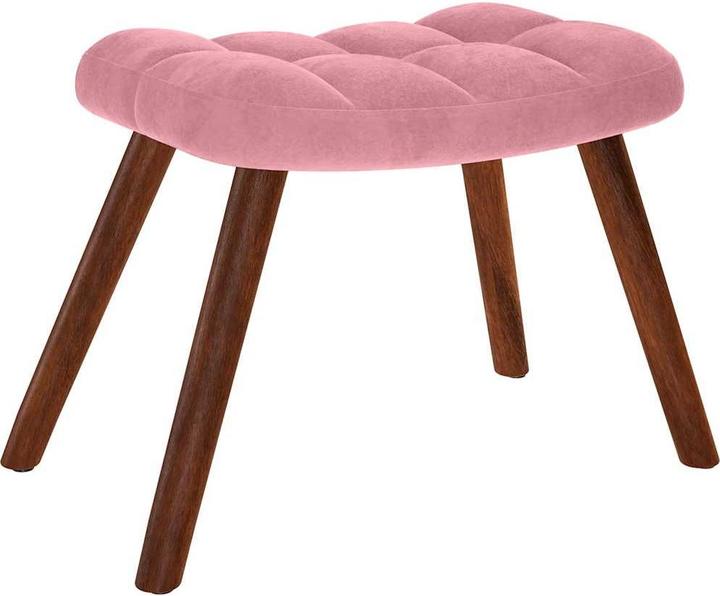 Produktbild vidaXL Schaukelstuhl mit Hocker