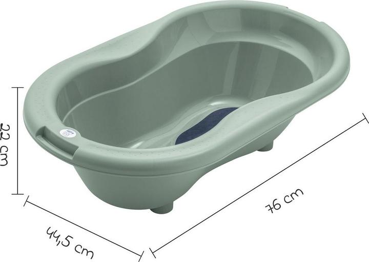 Actual product image Rotho Babydesign Babybadewannen & Badeeimer Baby-Badewanne Tilo - mit Anti-Rutschmatte