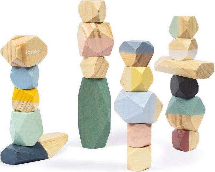 Produktbild Janod Sweet Cocoon Stapelstenen