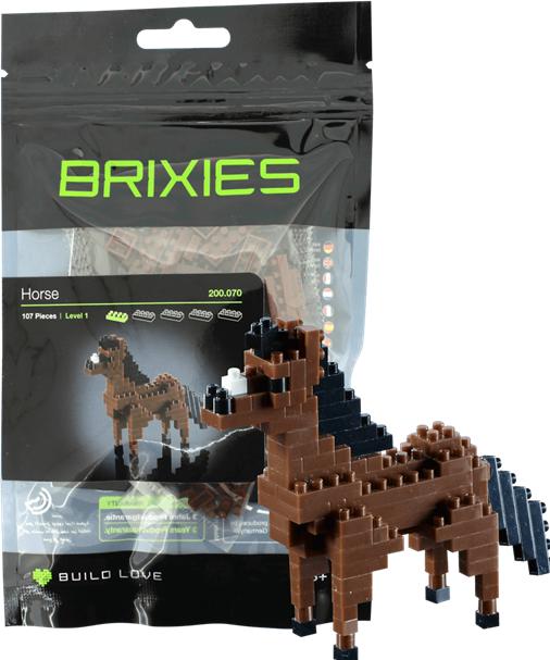 Actual product image Brixies horse