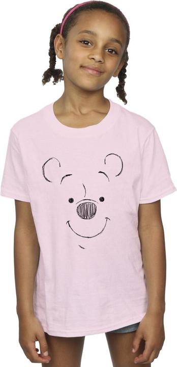Produktbild Disney Winnie The Pooh Winnie The Pooh Face TShirt Mädchen (128)